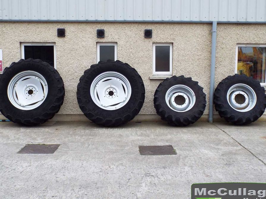 Set of 460/85/r38 & 380/85/r28 Wheels - McCullagh Machinery