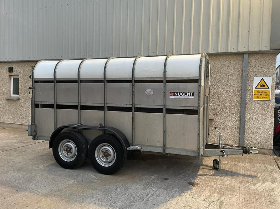 Used Nugent 12x6 Cattle Trailer - McCullagh Machinery