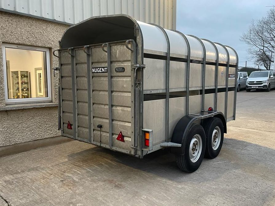 Used Nugent 12x6 Cattle Trailer - McCullagh Machinery