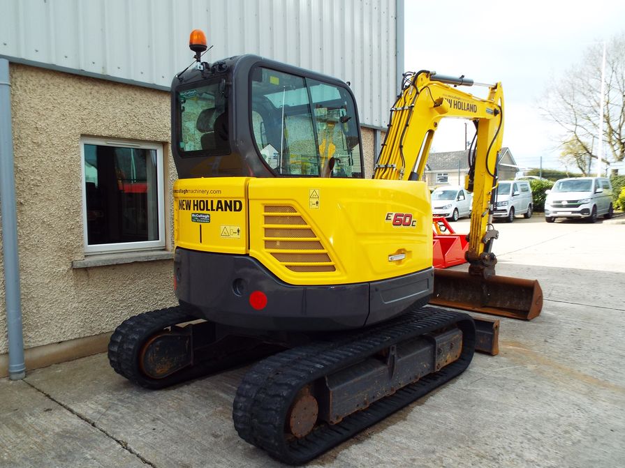 2018 New Holland (Hyundai) E60C 6 Tonne Digger - McCullagh Machinery