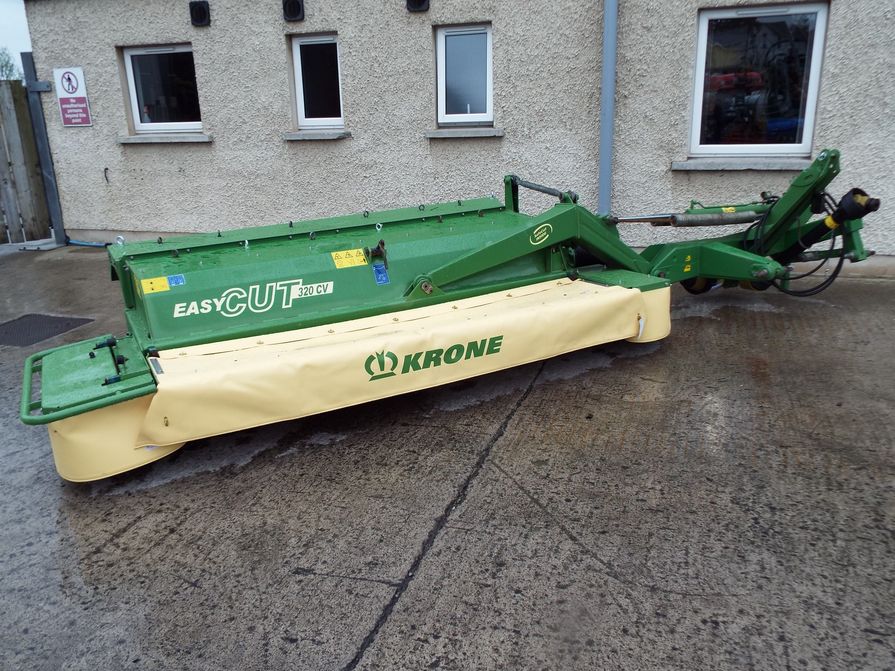 2013 Krone 320CV 10ft Mounted Mower Conditioner - McCullagh Machinery