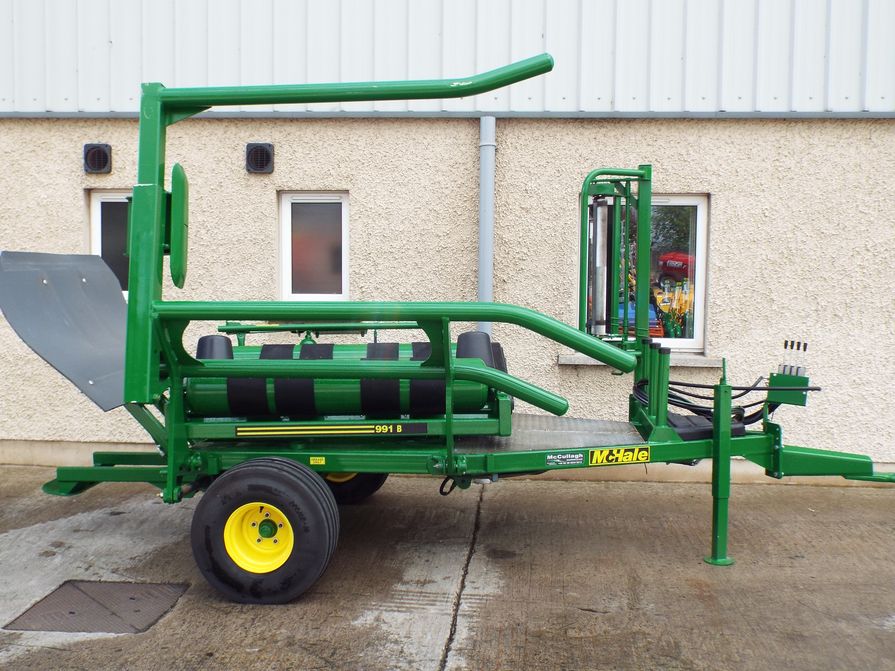 Used McHale 991B Round Bale Wrapper - McCullagh Machinery