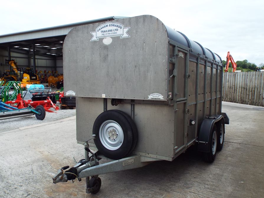 Used Graham Edwards 12ft x 6ft Cattle Trailer - McCullagh Machinery