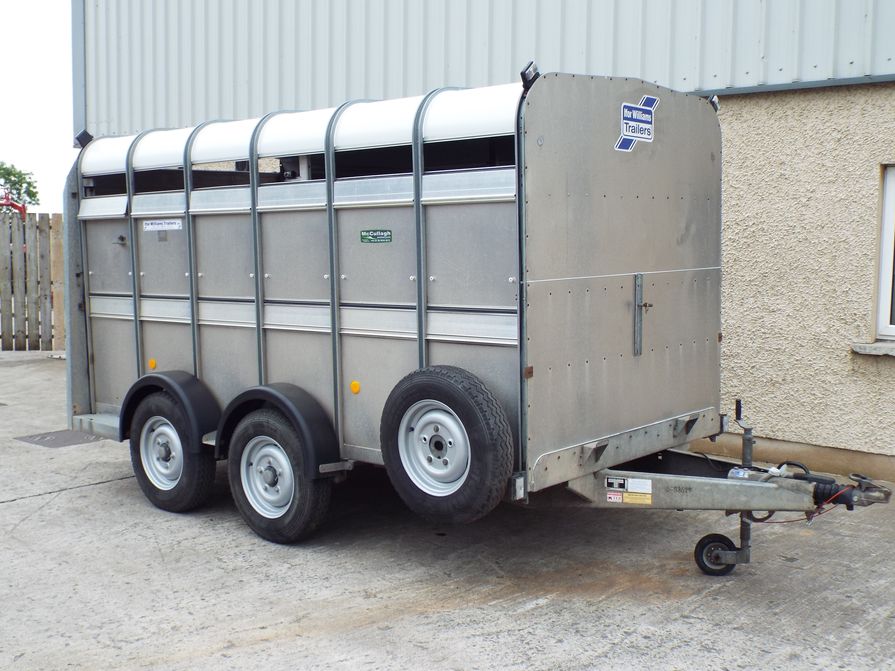 Used Ifor Williams TA510 12ft Cattle Trailer - McCullagh Machinery