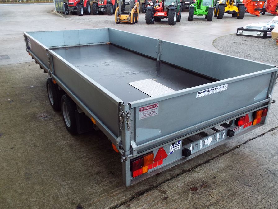 Used Ifor Williams LM146 Flatbed Trailer - McCullagh Machinery