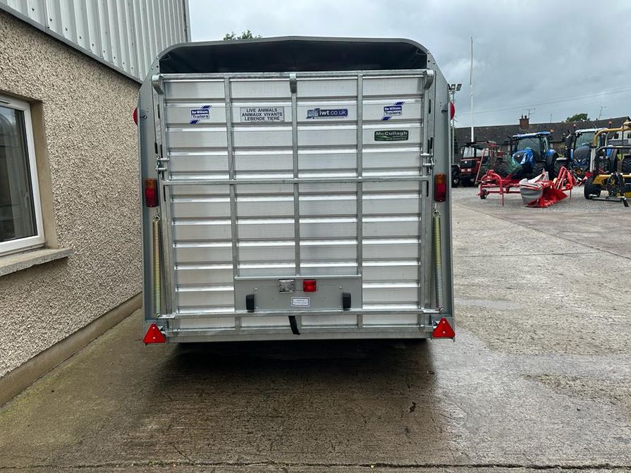 New Ifor Williams TA510 12ft Cattle Trailer - McCullagh Machinery