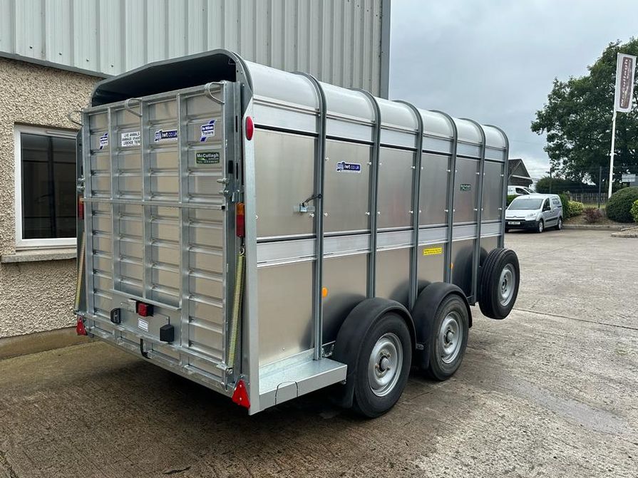 New Ifor Williams TA510 12ft Cattle Trailer - McCullagh Machinery