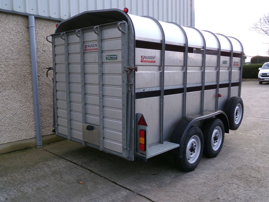 Used Nugent 12x6 Cattle Trailer - McCullagh Machinery