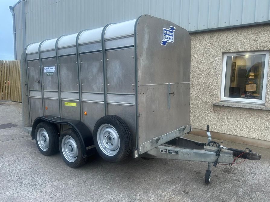 Used Ifor Williams TA510 10ft x 5in Cattle Trailer - McCullagh Machinery