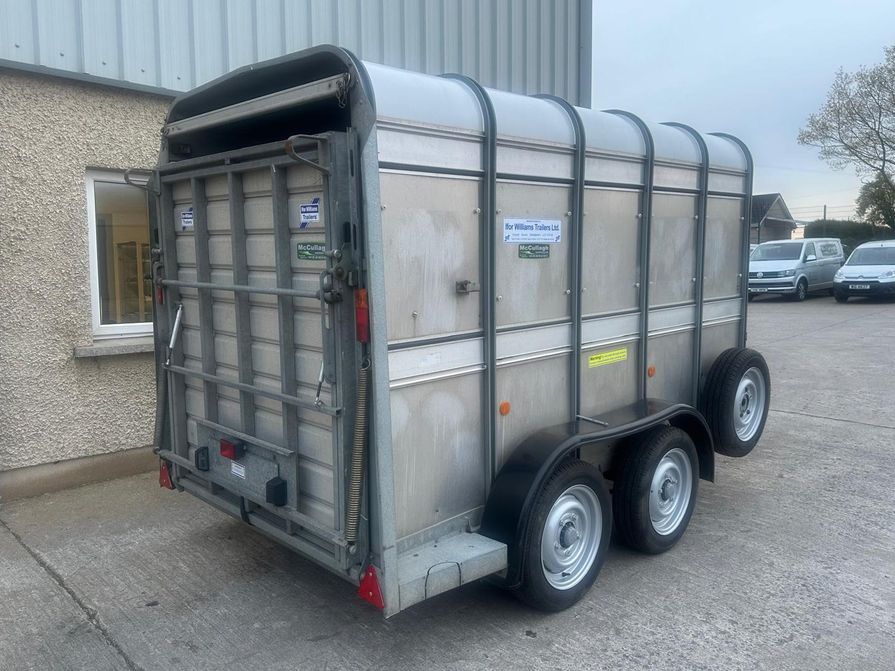 Used Ifor Williams TA510 10ft x 5in Cattle Trailer - McCullagh Machinery