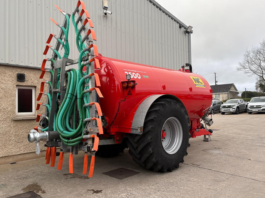 Slurry Collection Tank Used NC Engineering 2500 Gallon Slurry Tank - McCullagh Machinery